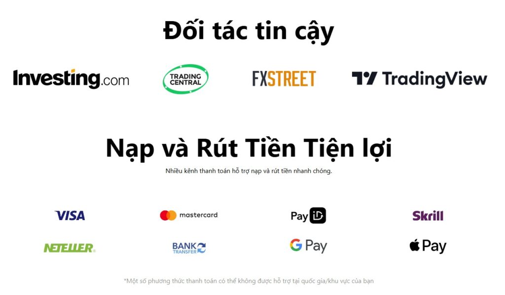 Giao diện ứng dụng Mitrade 2026